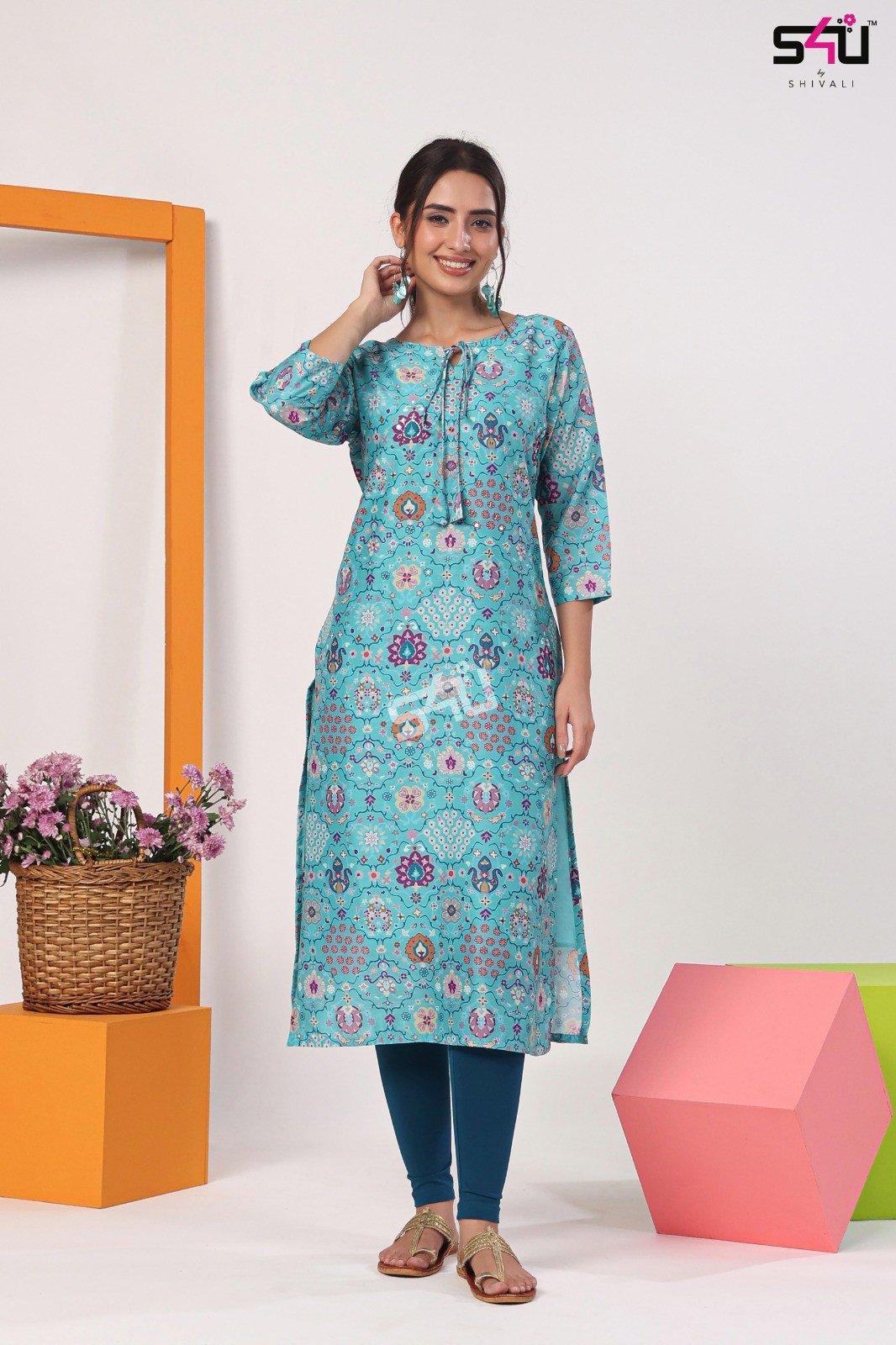 S4U Jasmine Gown Style Anarkali Kurti Wholesaler  5 Pcs Catalog  Lowest  Price Online Wholesaler And Supplier of Salwar Suit  Saree And Kurtis  Wholesale Price In India  ladiesfashionhousecom