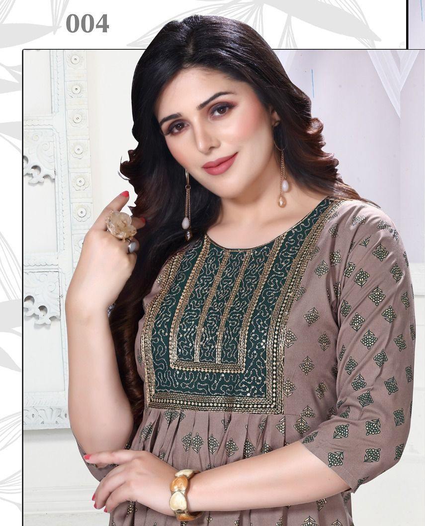 Heavy Rayon Wholesale Kurtis Supplier At Low Price Online