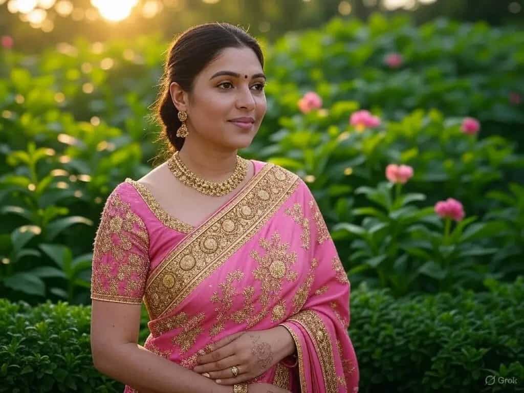 Effortless elegance with a 2025 saree trend