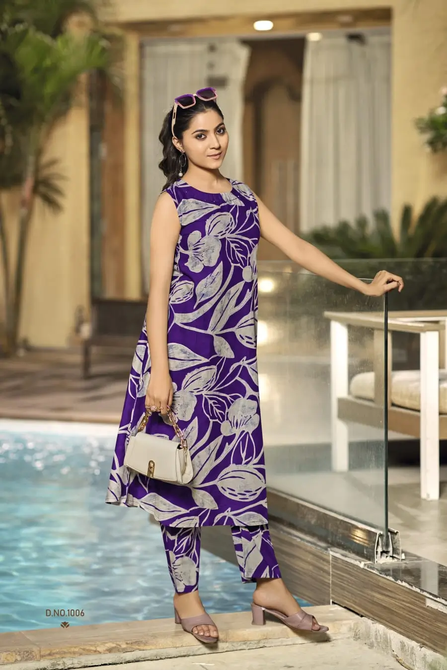 Ossm Summer Threads Heavy Cotton A Line Kurti