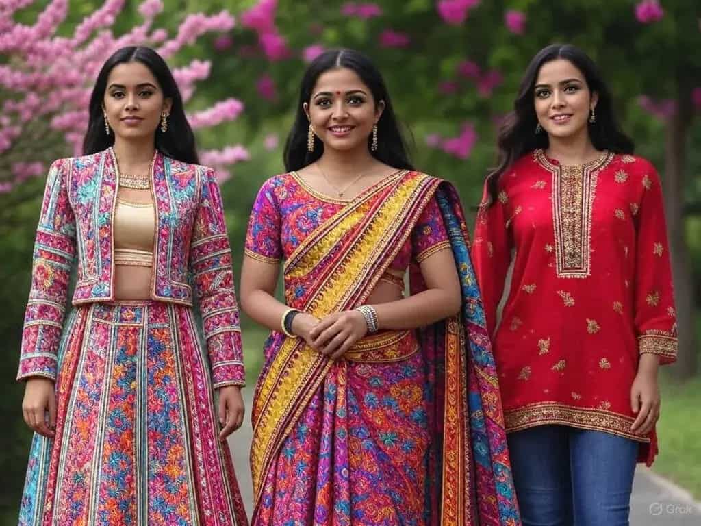 Indian fashion meets U.S. style