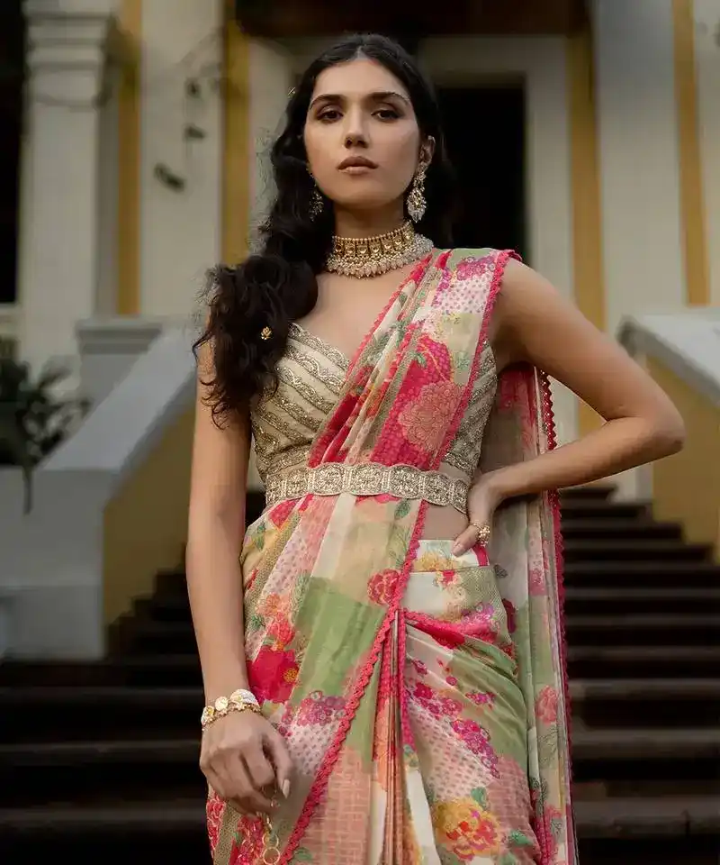 Silver Belt for Saree