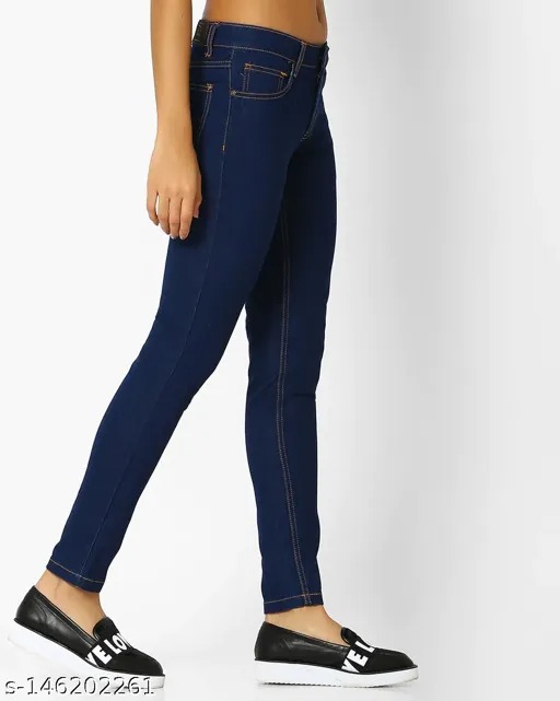 Swara Beautiful Plain Stretchable Jeans Collection collection 6