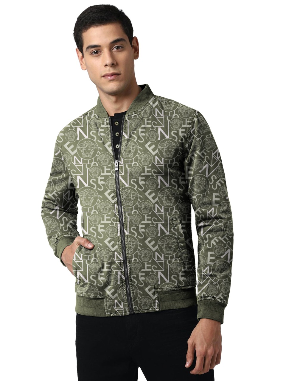 Swara Fancy Glamorous Men Printed Jackets Collection collection 5