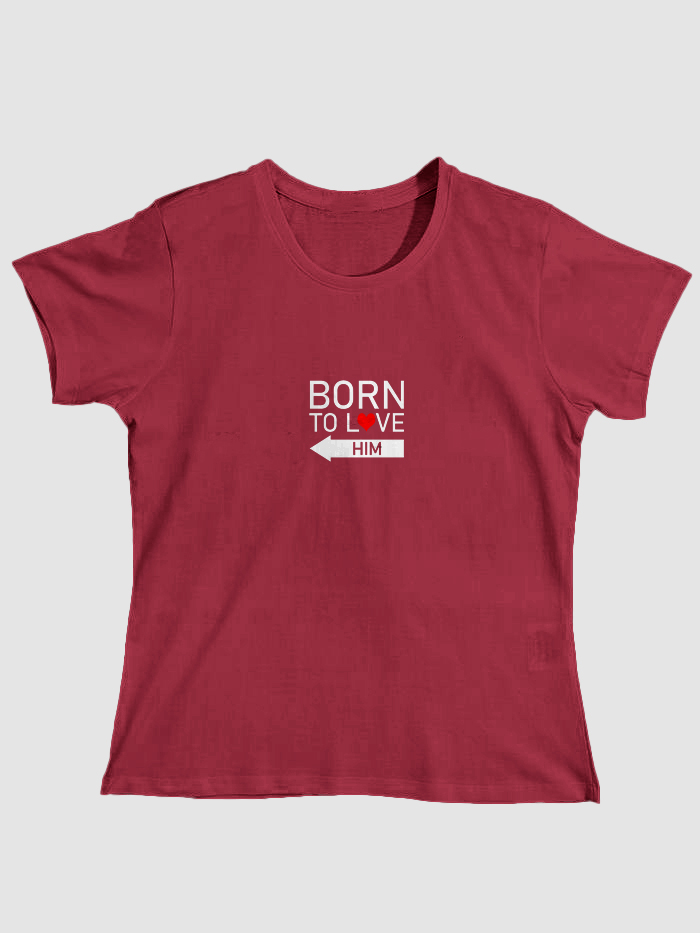 Born To Love Designer Couple T Shirt Collection collection 12