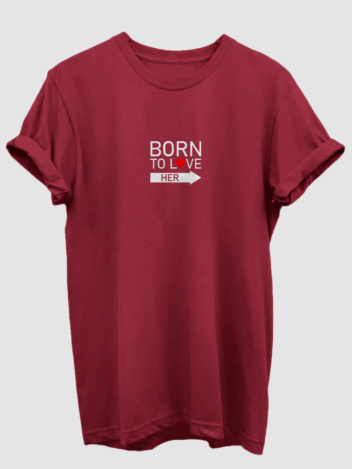 Born To Love Designer Couple T Shirt Collection collection 11