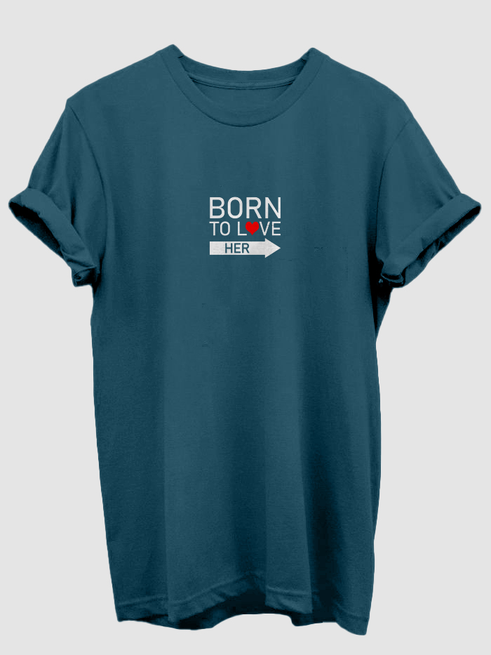 Born To Love Designer Couple T Shirt Collection collection 5