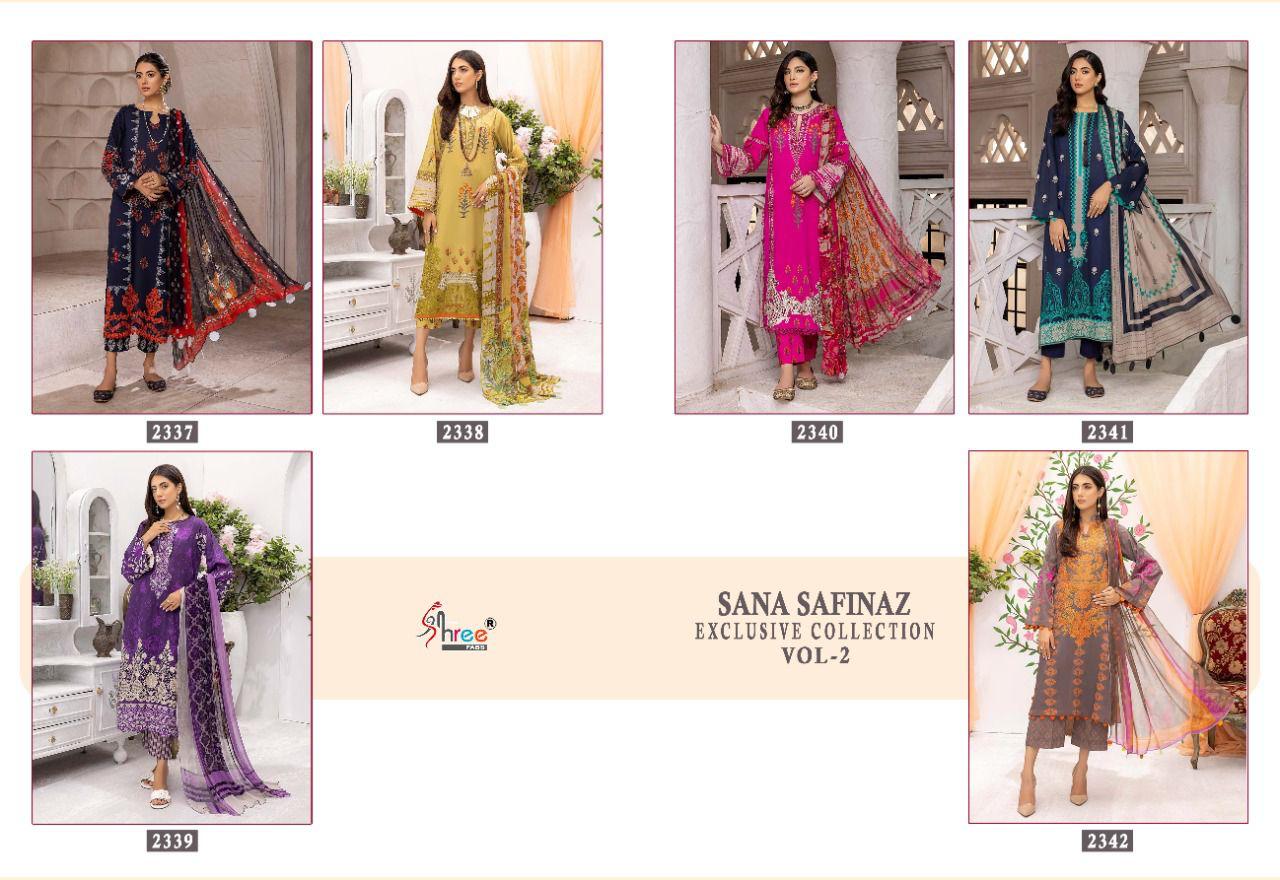 Shree Fab Sana Safinaz Exclusive Collection Vol 2 collection 6