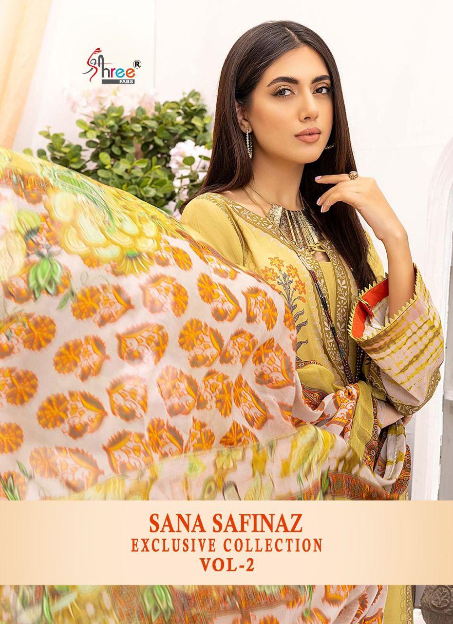 Shree Fab Sana Safinaz Exclusive Collection Vol 2 collection 7
