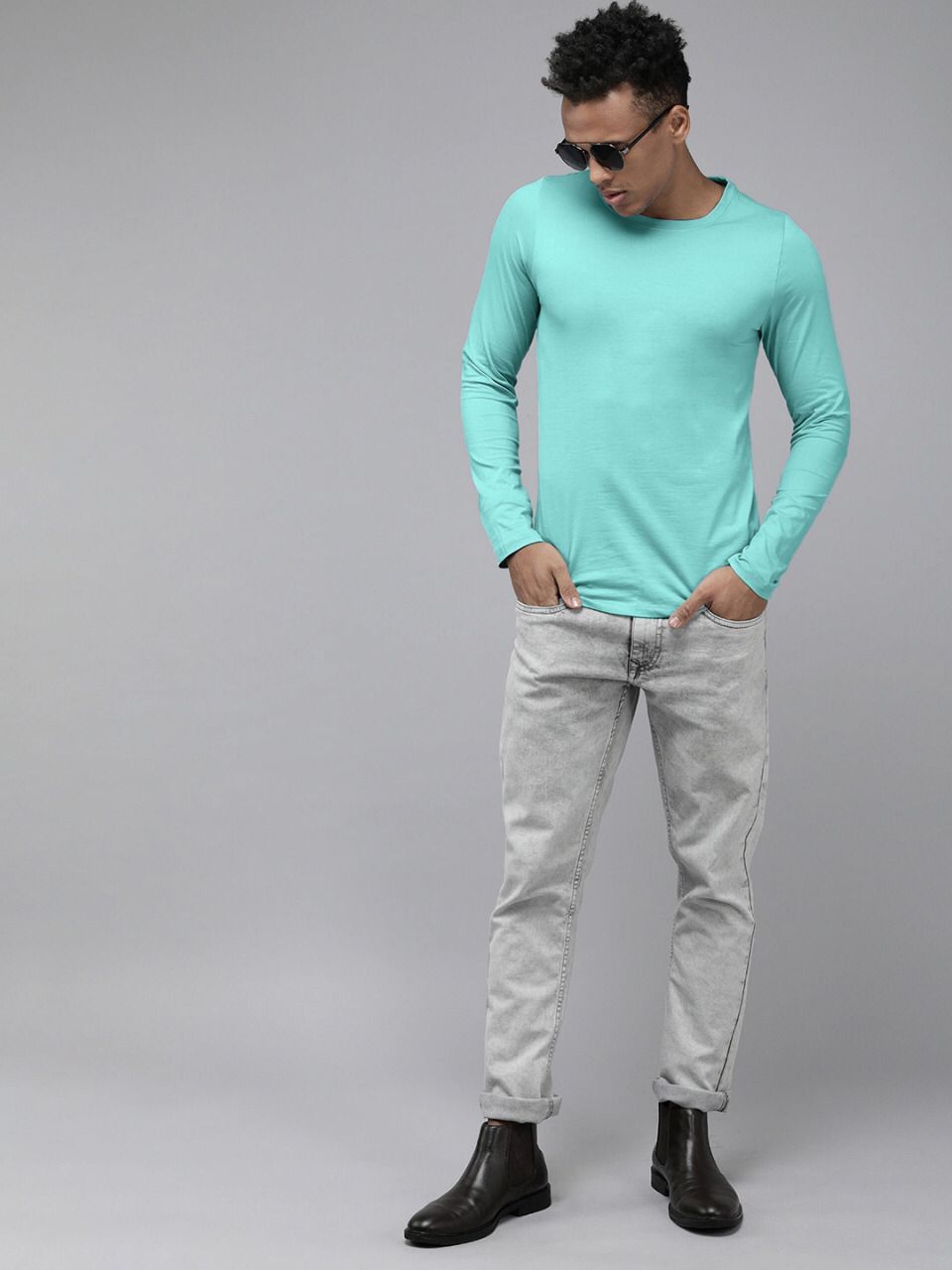 Swara Men Plain Cotton Designer Full Sleeve Collection collection 9