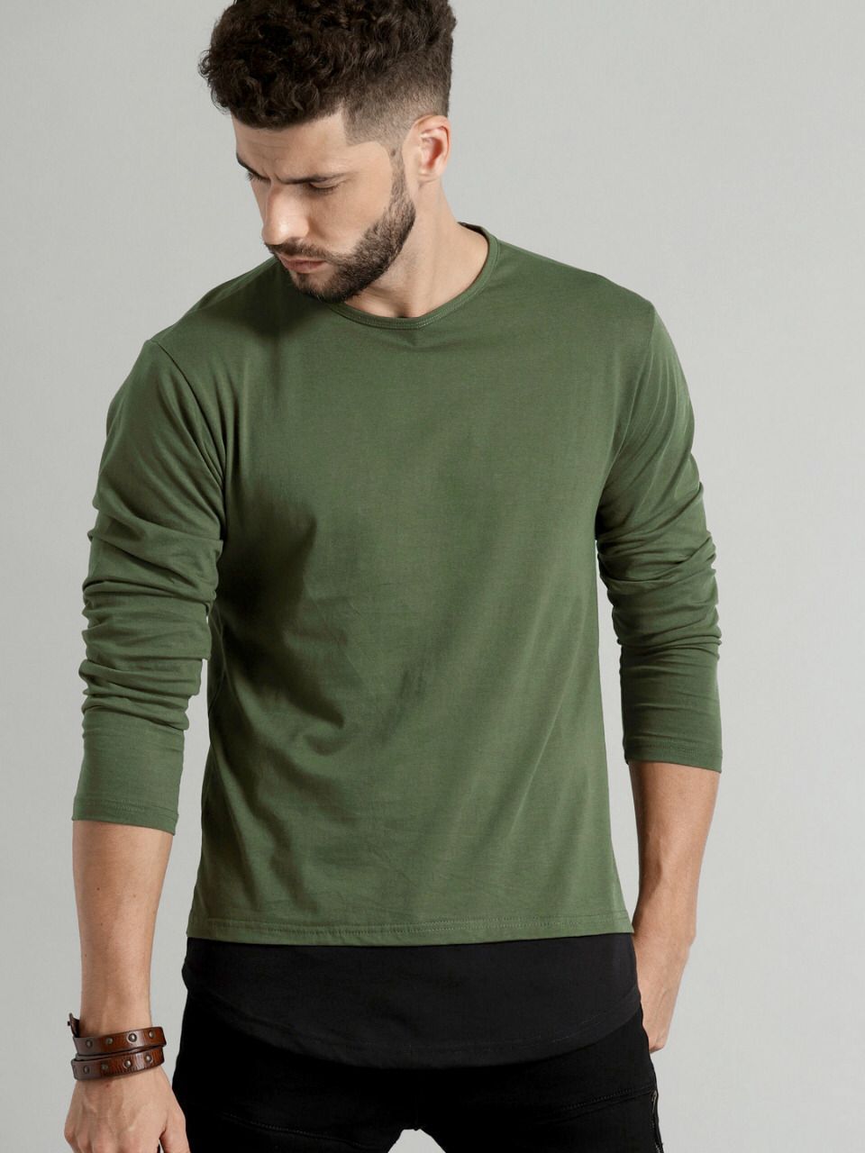Swara Men Plain Cotton Designer Full Sleeve Collection collection 14