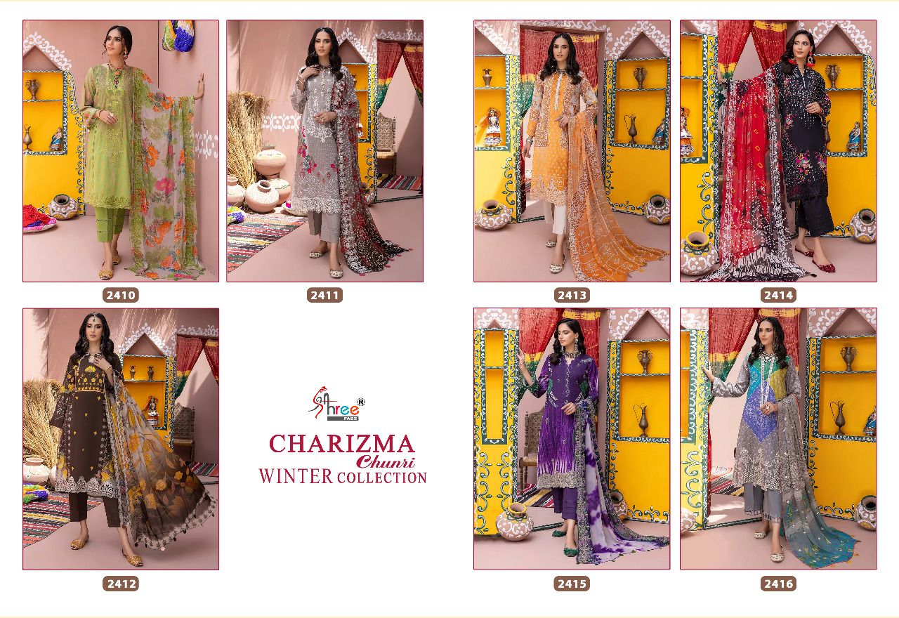 Shree Charizma Chunri Winter Collection collection 6