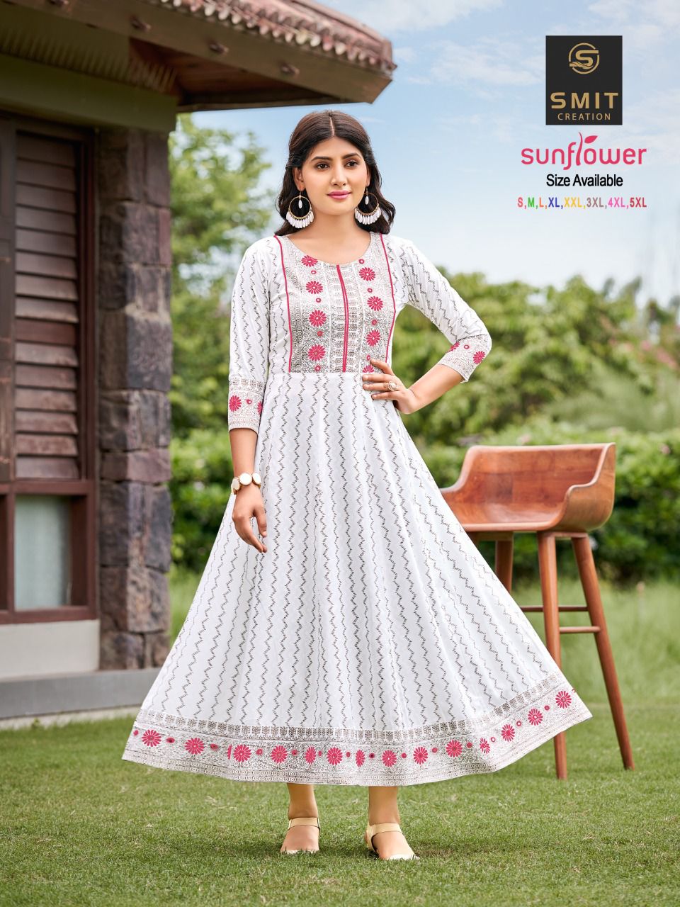 Poonam Sunflower collection 6