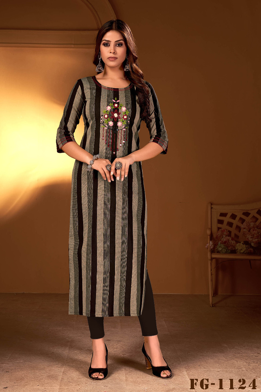 Sophisticated Digital Printed Work Heavy Cotton Traditional Function Wear Heavy Cotton Readymade Kurti Collection With Teal main image 1
