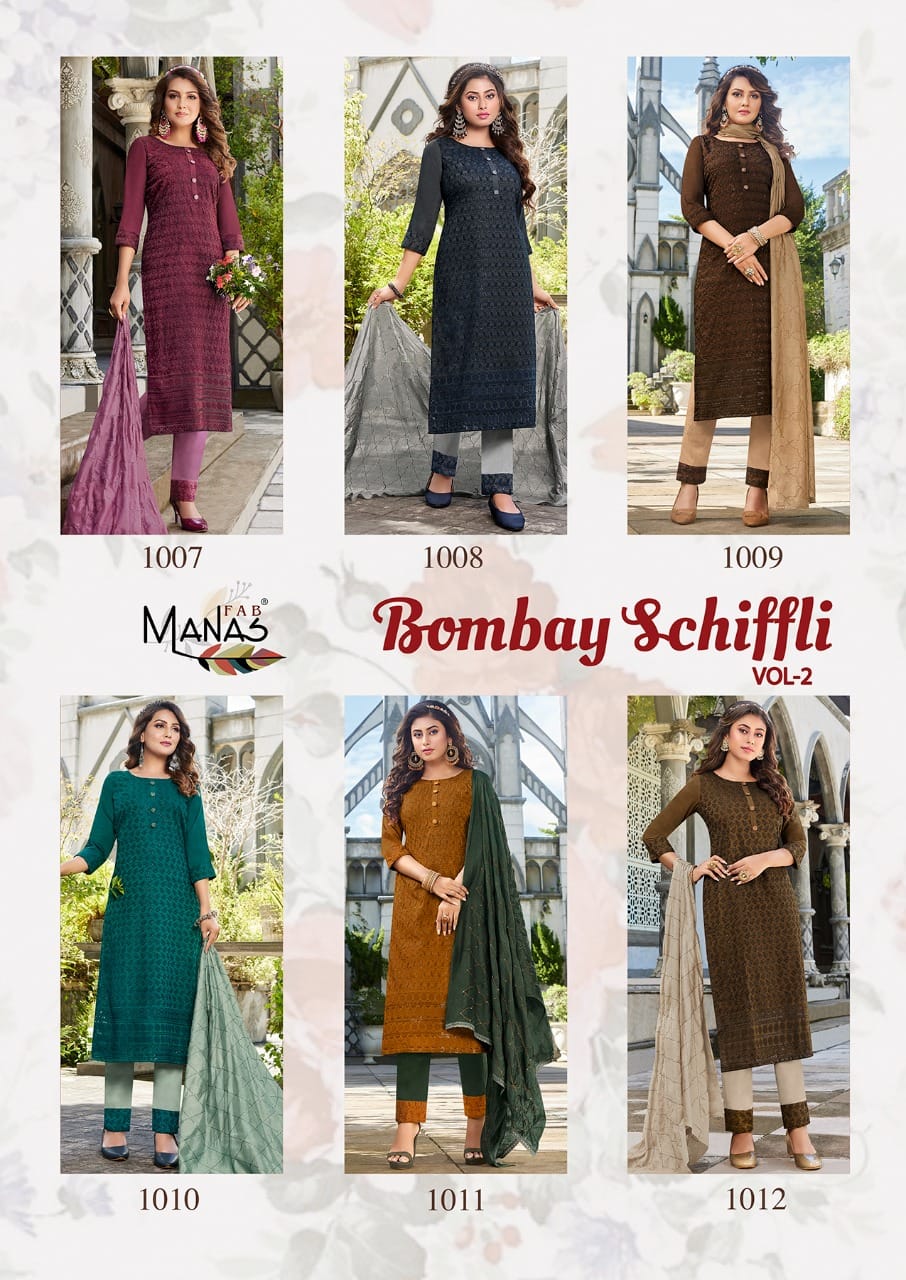 Manas Bombay Schffli Vol 2 collection 4