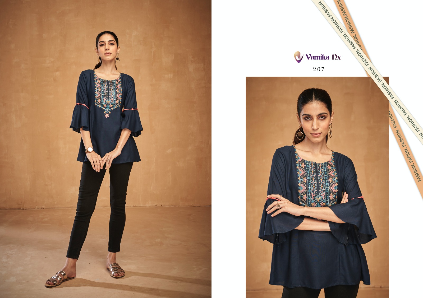 Vamika Nx Anokhi Western Ladies Top Collection