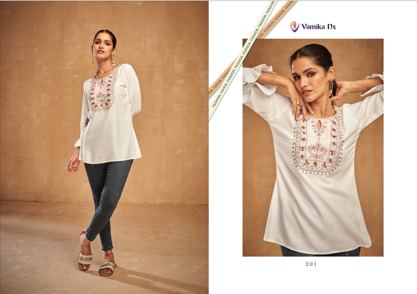 Vamika Nx Anokhi Western Ladies Top Collection