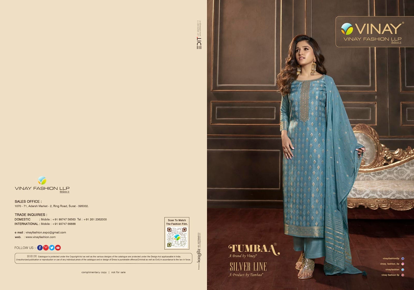 Vinay Tumbaa Silver Line collection 9