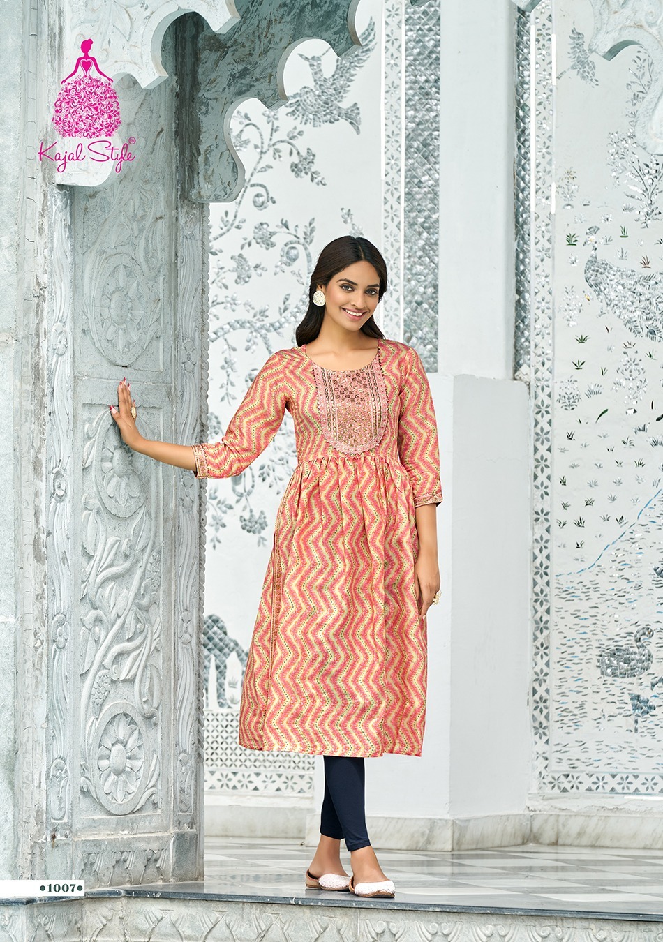 Kajal Style Kesariya Vol 1 collection 8