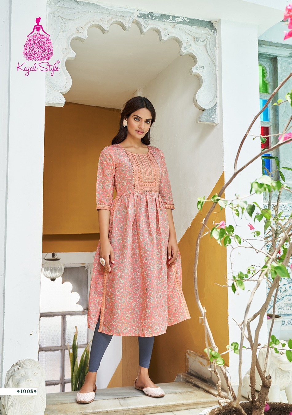 Kajal Style Kesariya Vol 1 collection 9