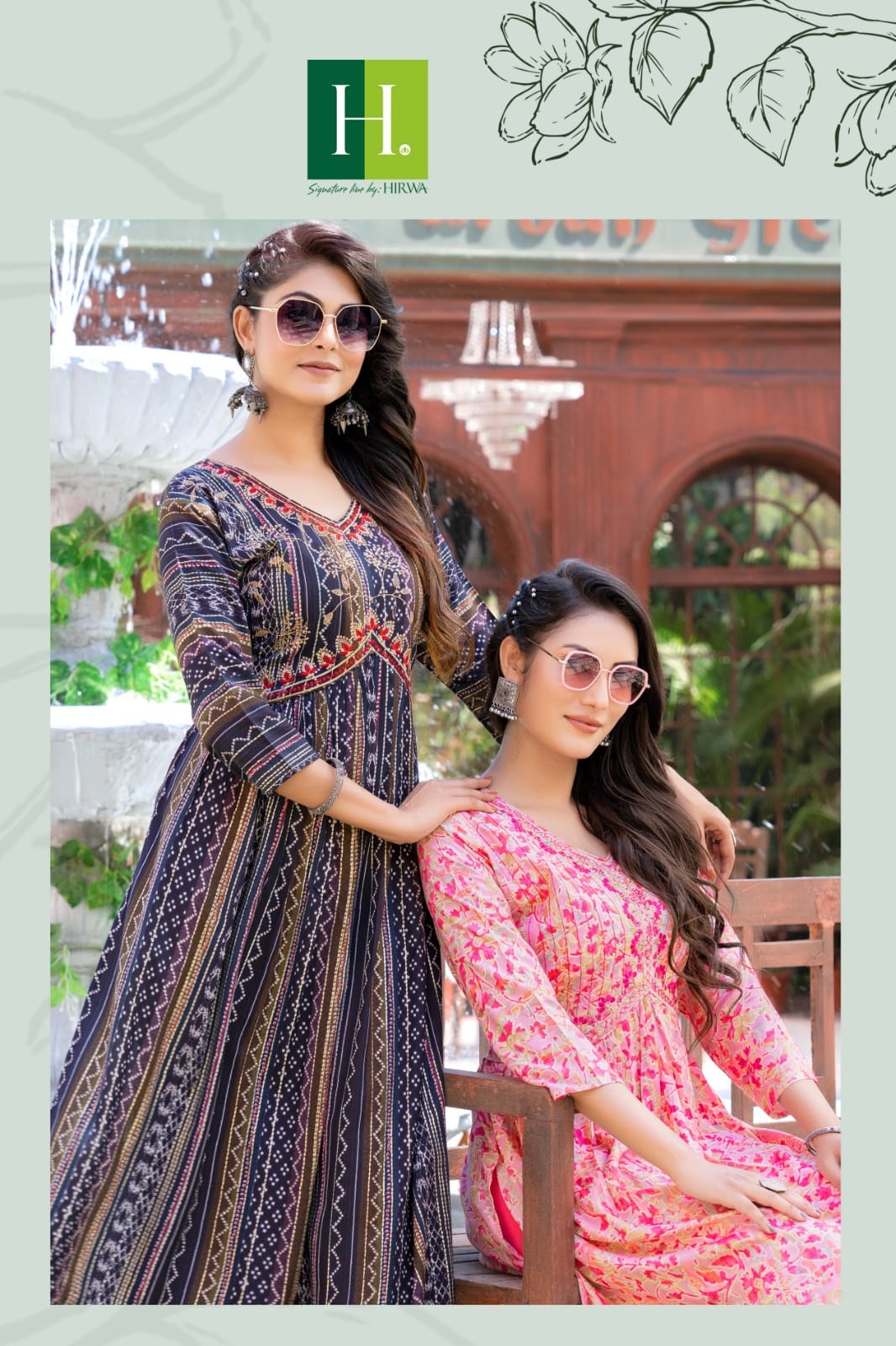 Buy MultiColor Lining Printed Rayon Kurti With Belt from Ethnic Plus
