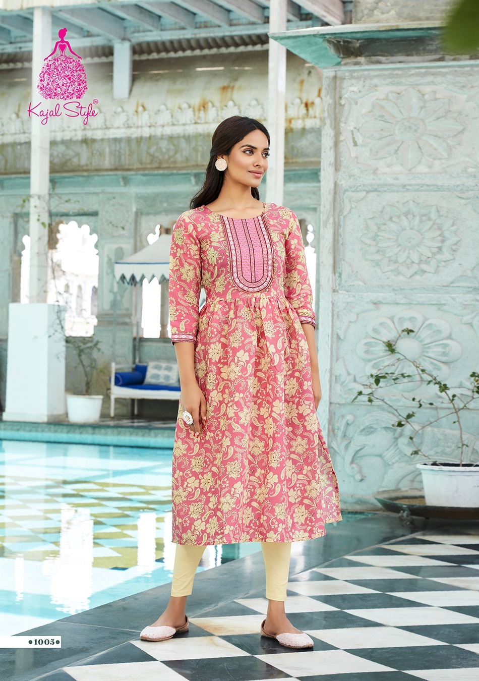 Kajal Style Kesariya Vol 1 collection 6
