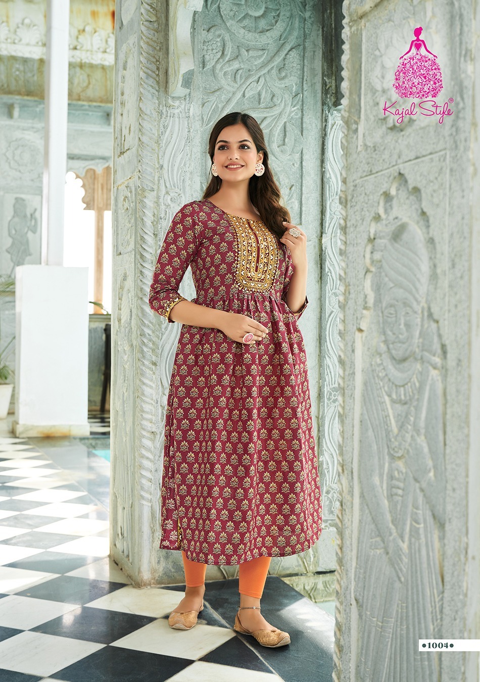 Kajal Style Kesariya Vol 1 collection 5