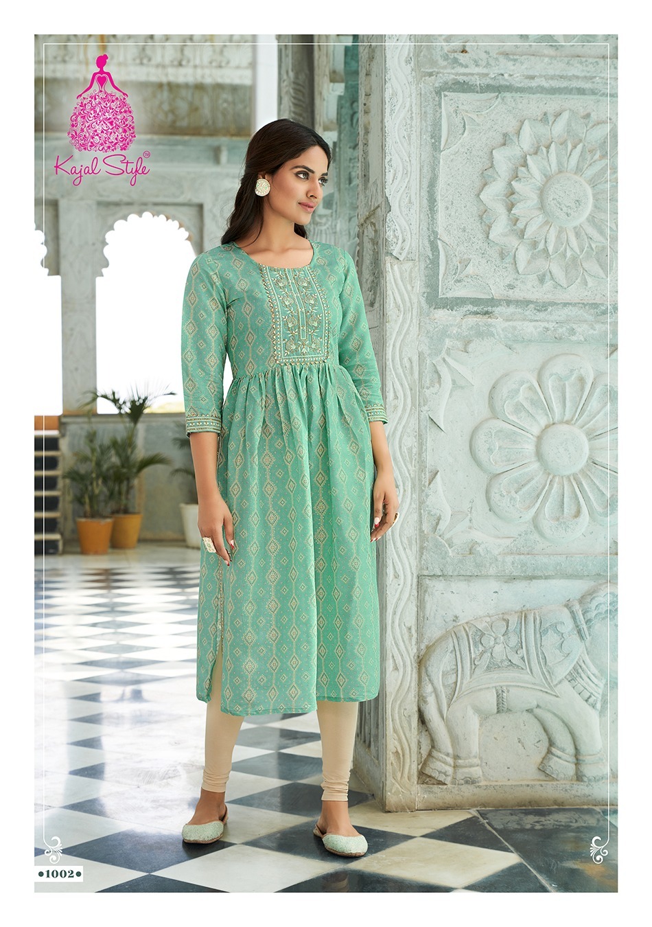 Kajal Style Kesariya Vol 1 collection 4