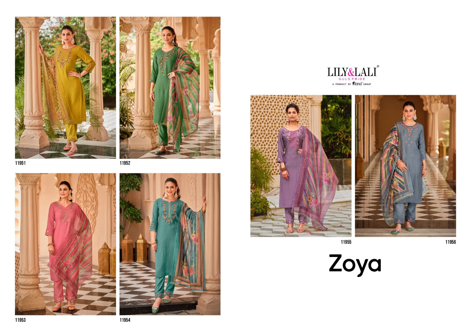 Lily And lali Zoya collection 1
