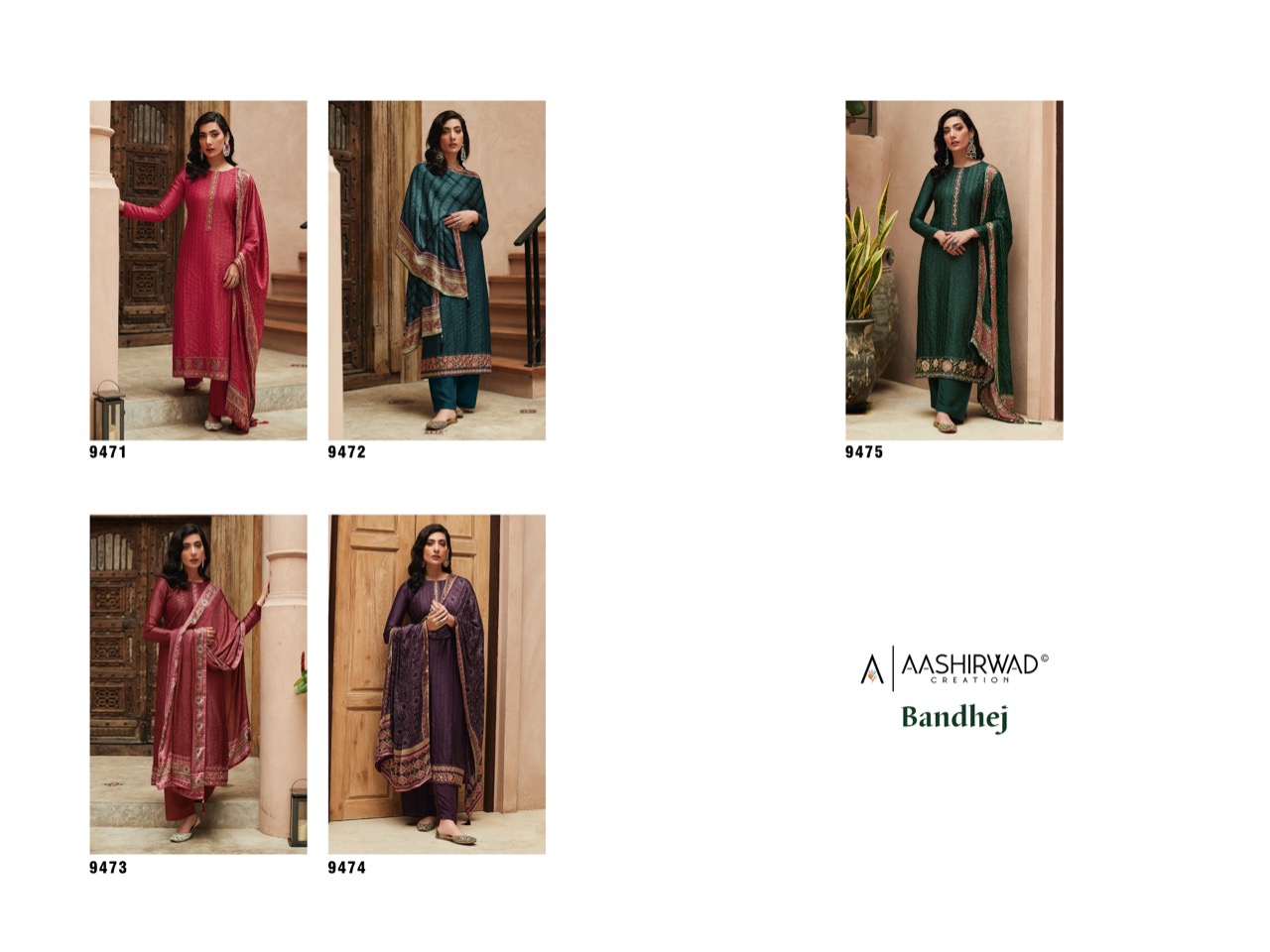 Aashirwad Bandhej collection 1