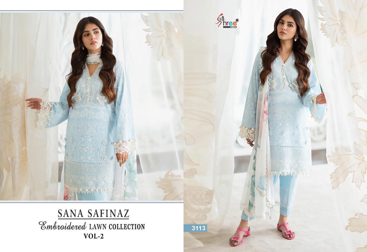 Shree Sana Safinaz Embroidered Lawn Collection Vol 2 collection 4