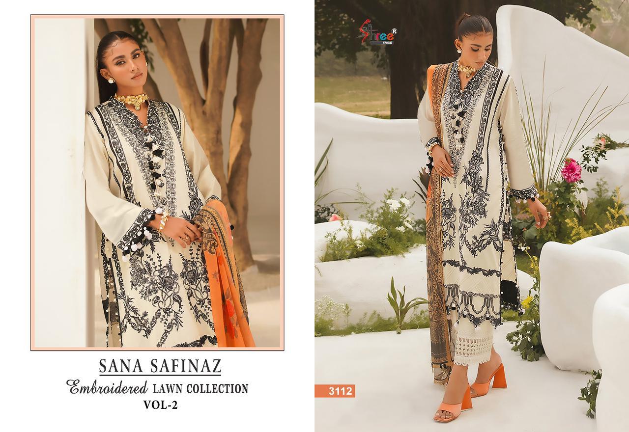 Shree Sana Safinaz Embroidered Lawn Collection Vol 2 collection 8