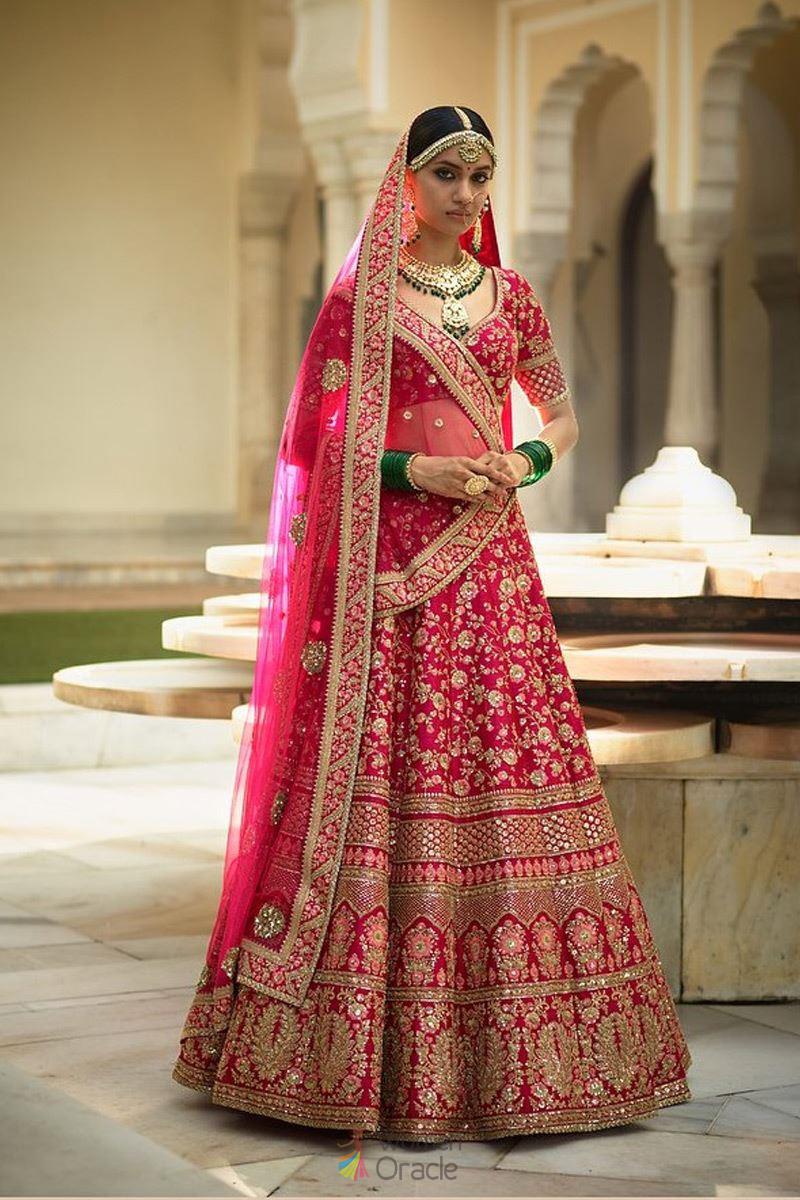 ghagra choli wedding dress price